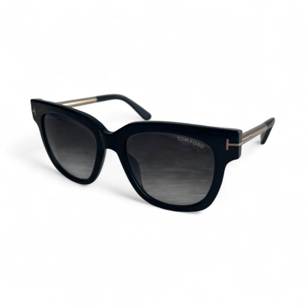 Authentic Tom Ford FT0436 Tracy Square Black Sunglasses